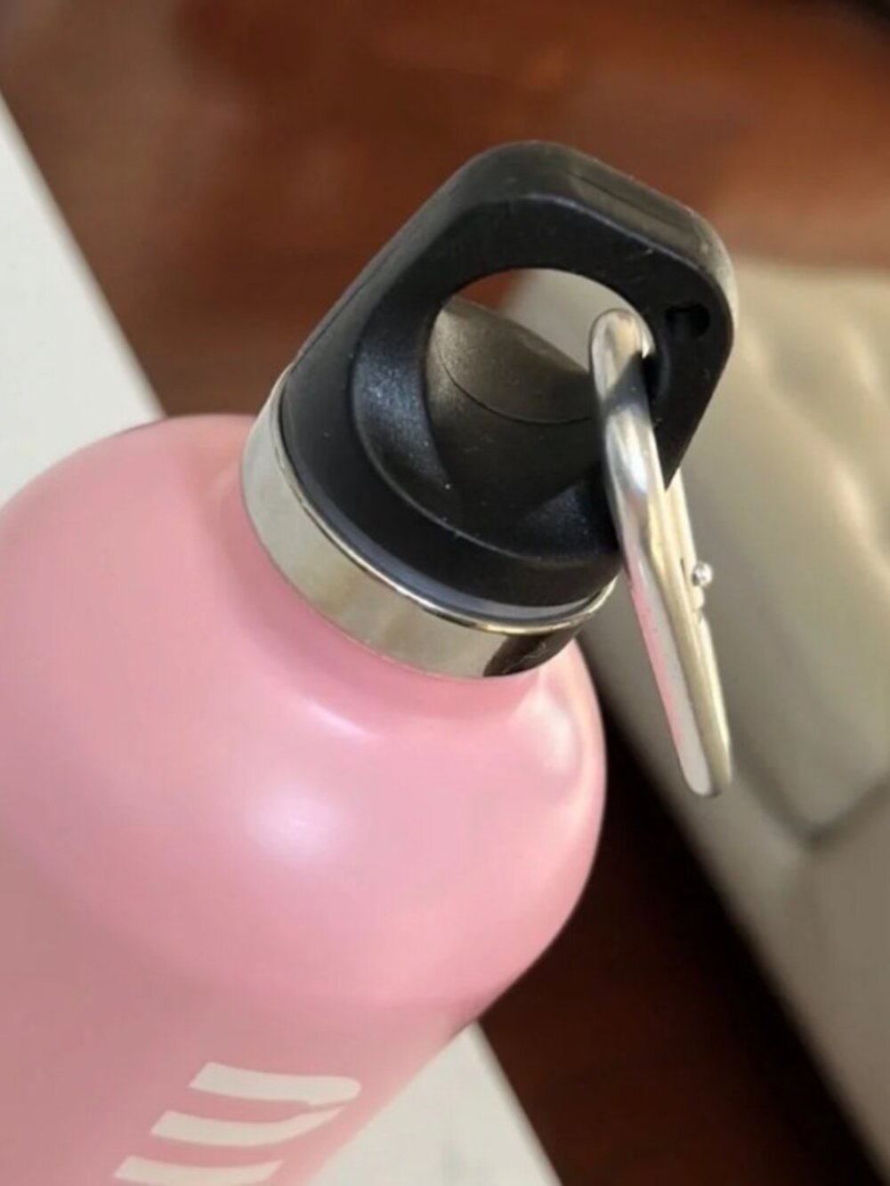 NIB Miu Miu Pink Stainless Steel Water Bottle - Picture 6 of 6